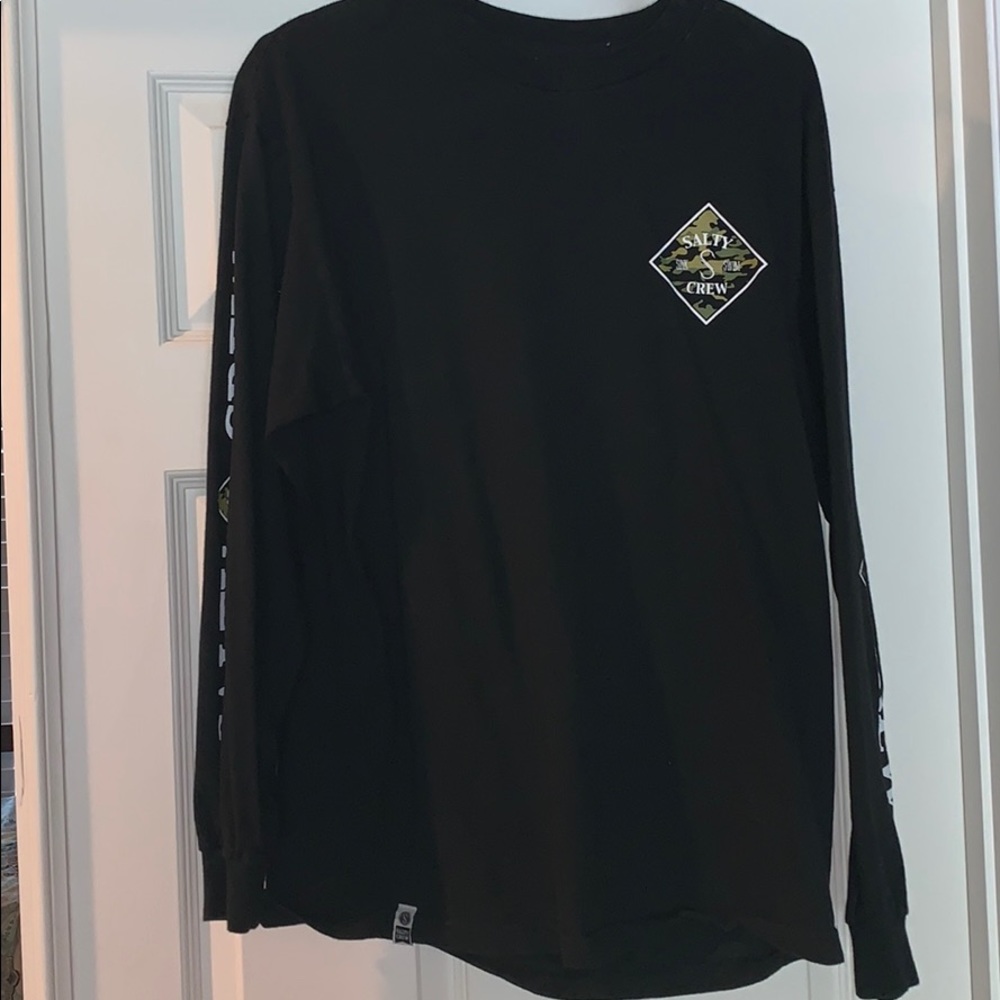 long sleeve men’s salty crew shirt
